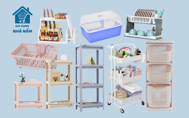 Kệ, giá, giỏ để đồ