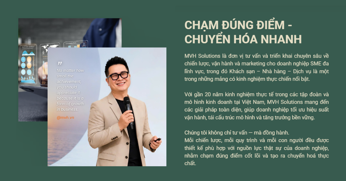 MVH Solutions — Chạm đúng điểm, chuyển hóa nhanh