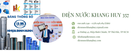 Ống nước Bình Minh tại Khang Huy – Chất lượng cao, giá rẻ tại Thủ Đức