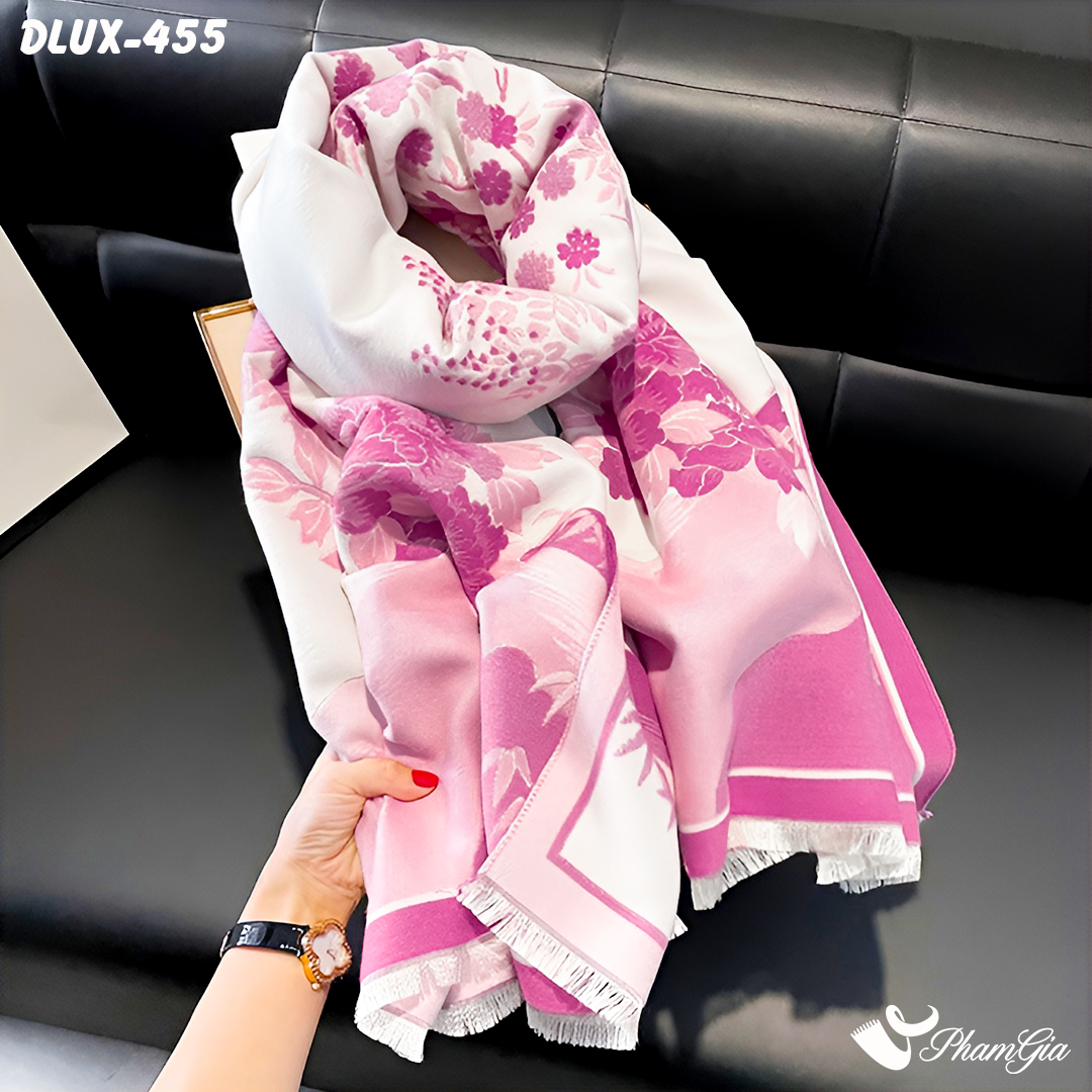 Khăn choàng dạ cashmere cao cấp