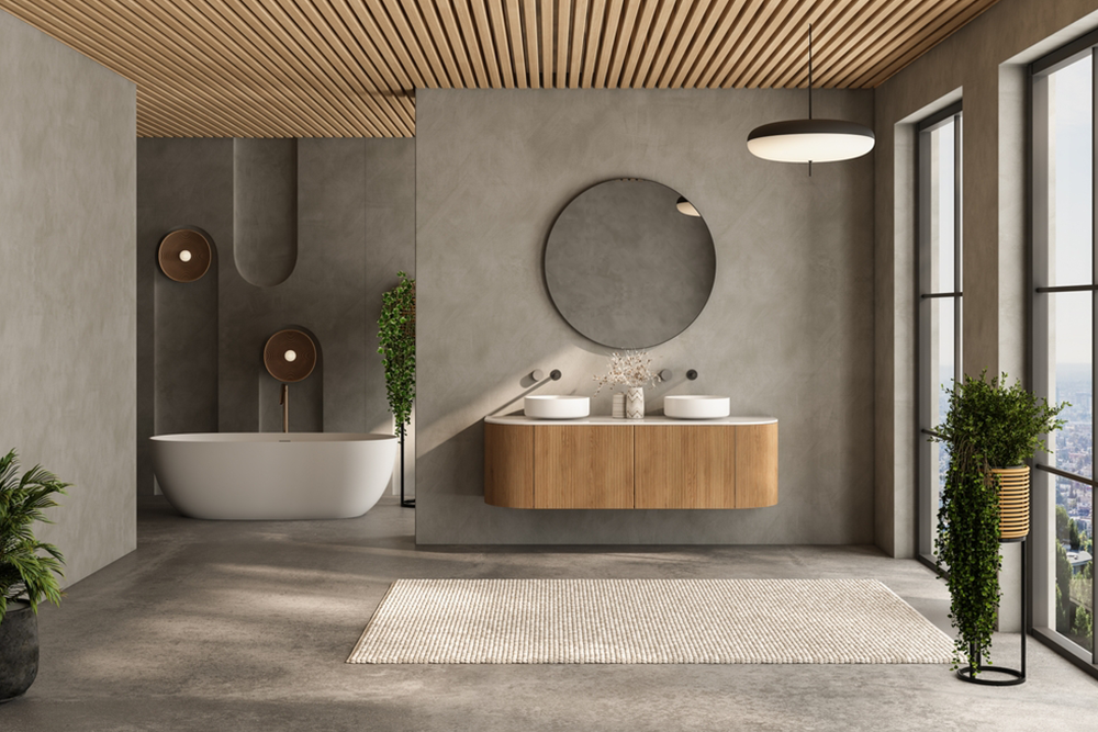 Mẹo phối hợp gạch ốp tường phong cách hiện đại đẹp mãn nhãn