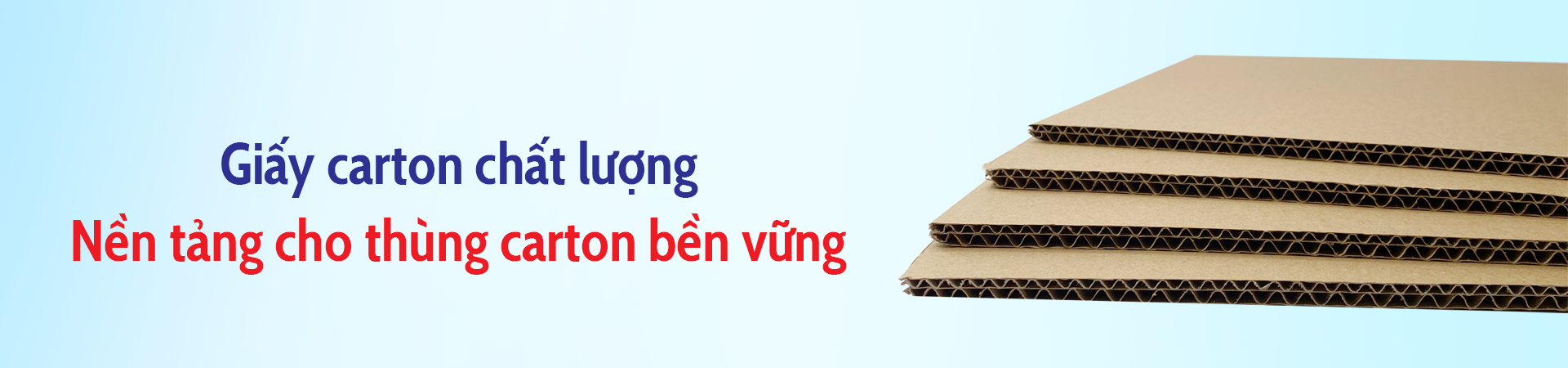 Giấy tấm carton 4 lớp