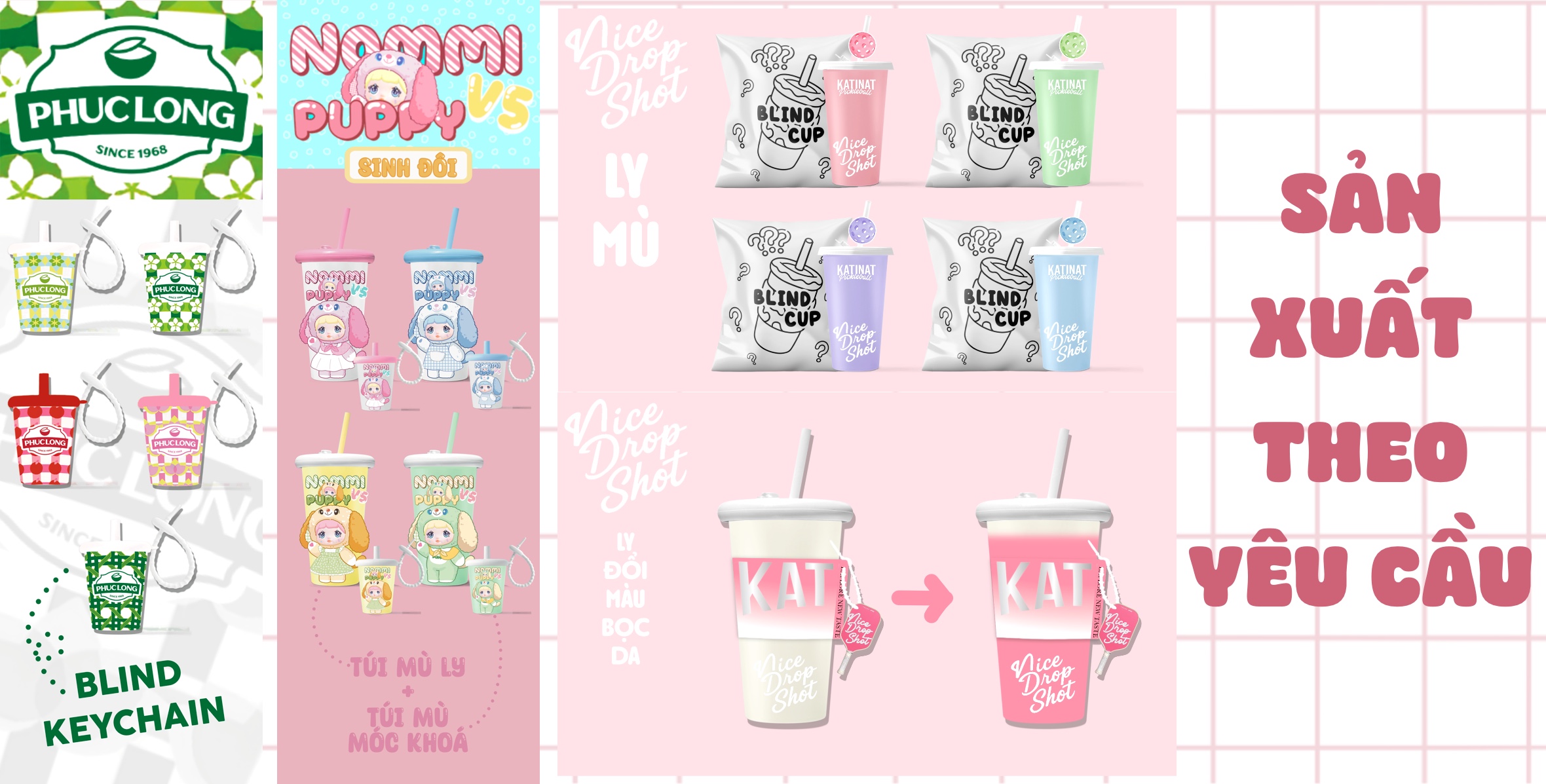 Sản xuất mới hoàn toàn theo yêu cầu chỉ từ 7-10 ngày