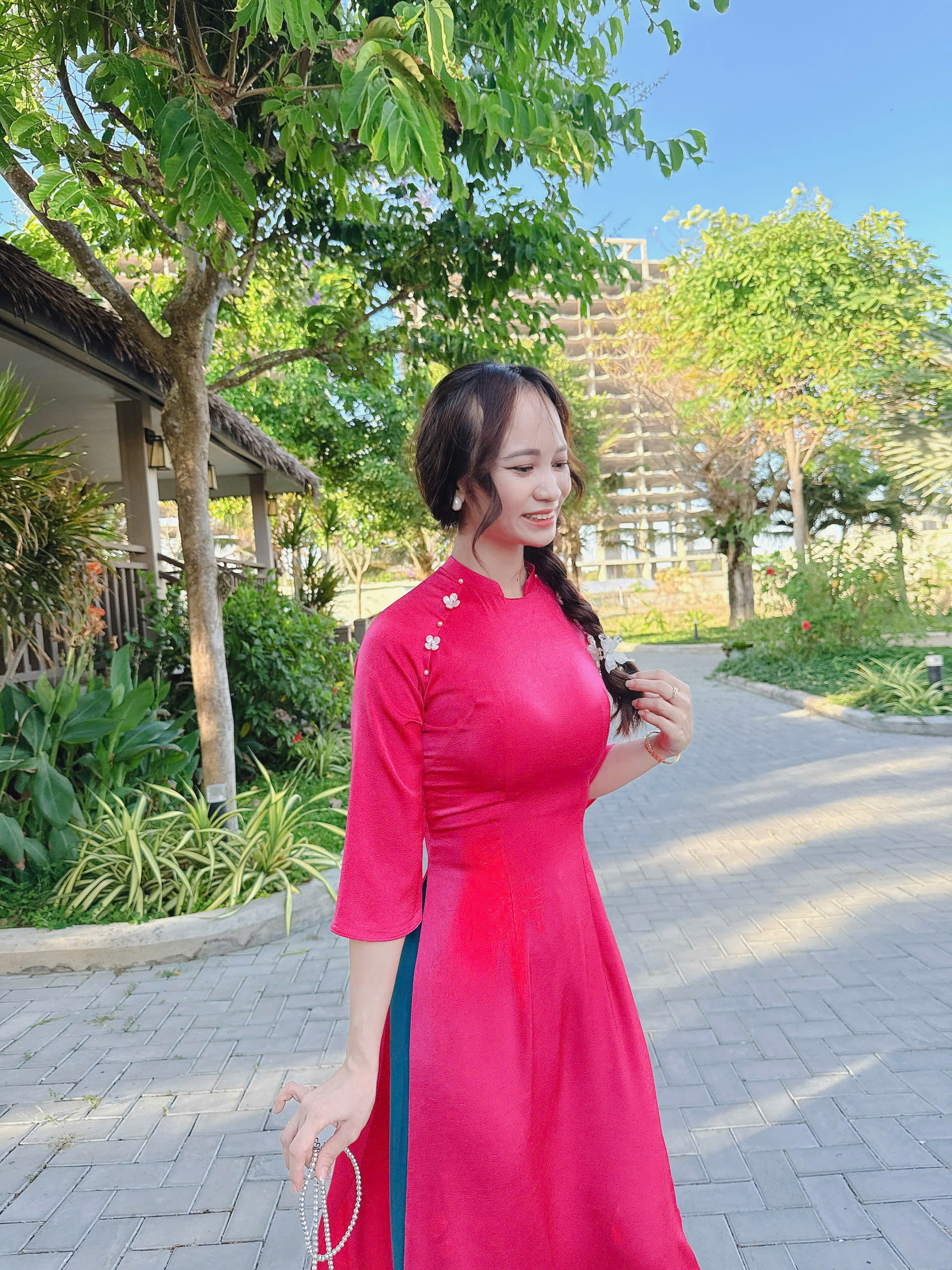 Áo dài thiết kế độc quyền