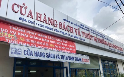 Cửa hàng Sách Và Thiết Bị Trường Học Bình Thạnh