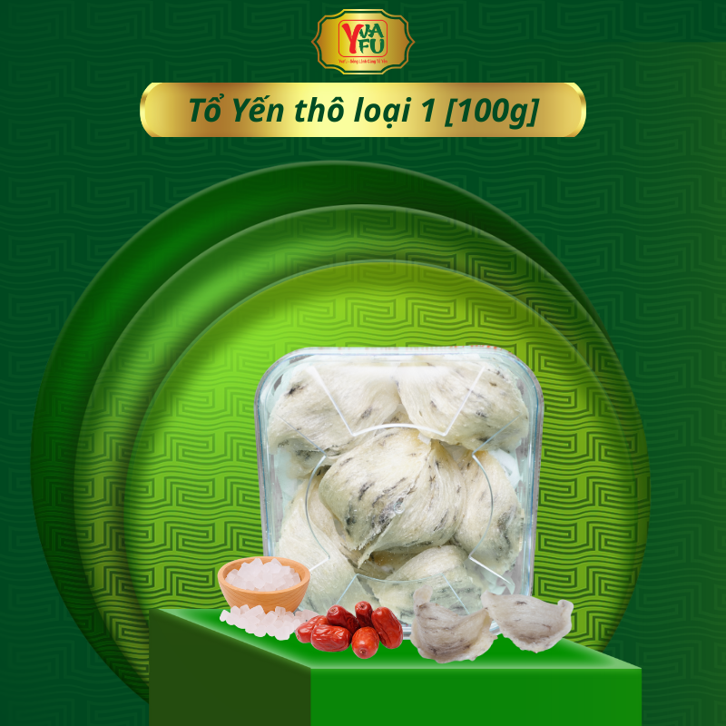 Tổ yến thô Loại 1 [100g]