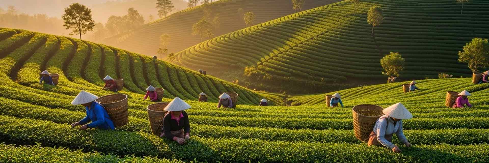 Trà shan tuyết cổ thụ- đẳng cấp từ thiên nhiên